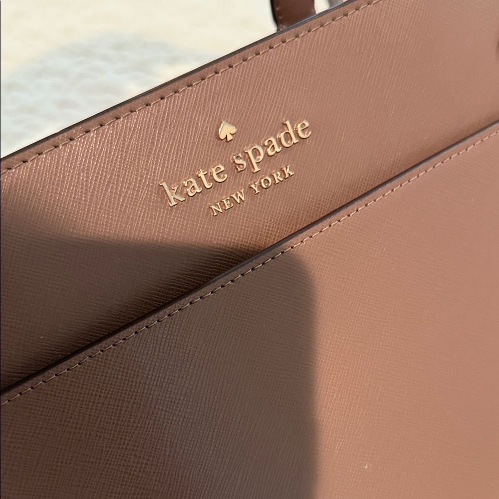 NWOT Kate Spade Chocolate Brown Satchel - Picture 2 of 9
